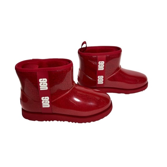 UGG Womens Classic Clear Mini Waterproof Ankle Boots - Picture 4 of 11